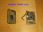 A Standard Pocket Door Lock