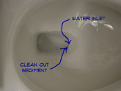 How do you fix a slow-flushing toilet?