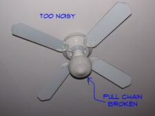 Removing A Ceiling Fan Ceiling Fans Electrical Repair Topics