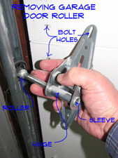 Replacing Garage Door Rollers Pic1